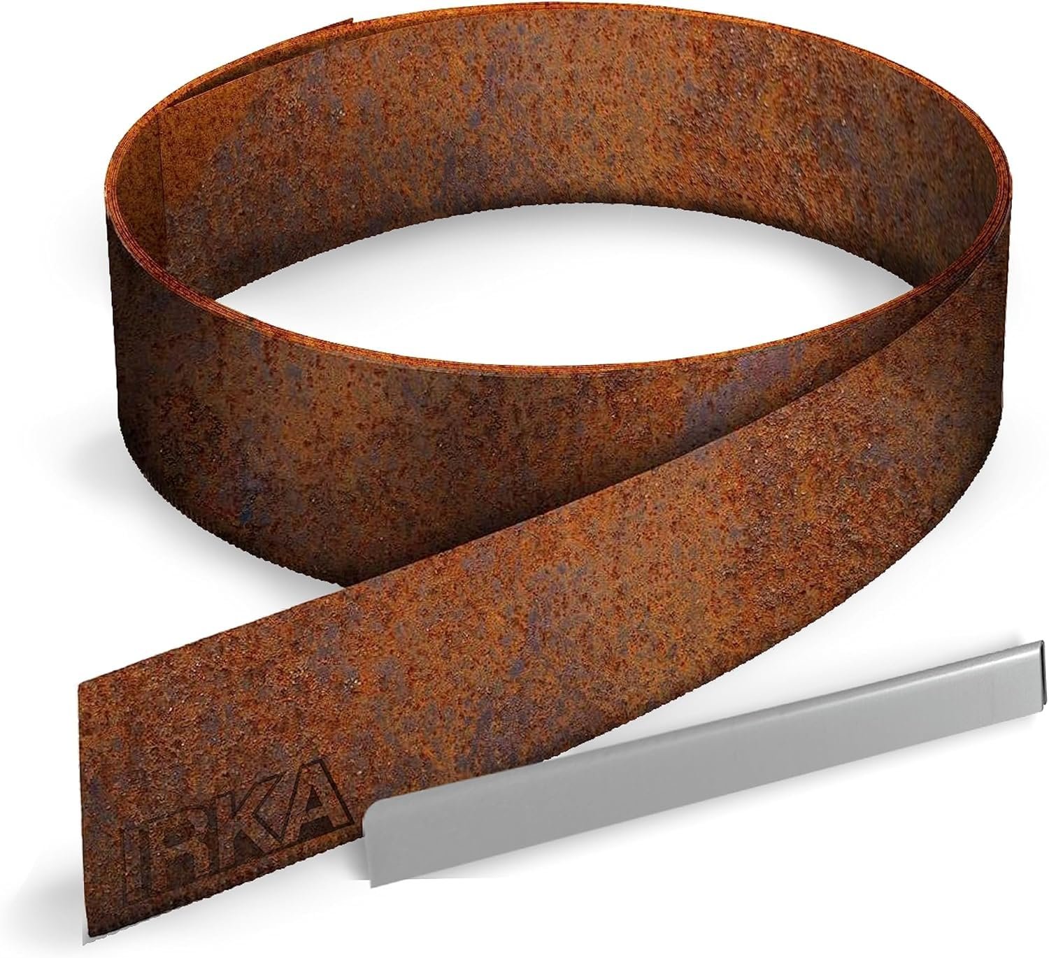 71uqotD5ZVL Cortenstahl-Rasenkante 20 m × 15 cm – Flexible Metall-Beeteinfassung, 1 mm stark, für Garten, Beetbegrenzung & Wegumrandung – Bild 1